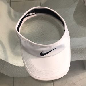 White Nike Dri- fit SunVisor